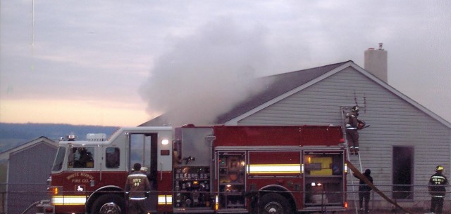 Amish Schoolhouse fire, School Lane Road & Route 340... 11/27/05